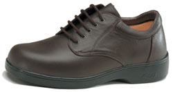 Ambulator  Biomechanical Men's Diabetic Shoes - Brown Lace-up