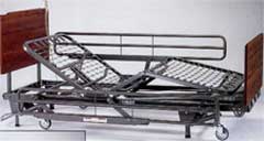 M011NKM-Manual Double Gatch 80in Adjustable Hospital Bed