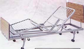 M003CCNKM-Manual Lo Pro Adjustable Hospital Bed