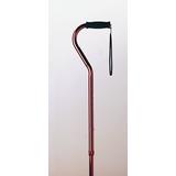 Adjustable Aluminum Cane w/Offset Handle