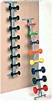Vinyl Coated Cast Iron Dumbells - 10 lb.
