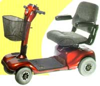 124-CGGLT-4 Wheel Companion II Electric Scooter