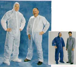 Gray Medium Weight Poly-p Coverall