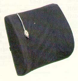 Massaging Lumbar Cushion with Strap