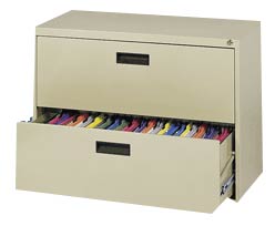 Lateral File Cabinet w/ Two Drawers