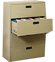 Lateral File Cabinet w/ Four Drawers