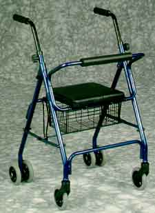 F41B-D-TRVE-Malibu Lightweight Push Down 4 Wheeled