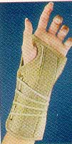 Soft Fit Suede Finish Wrist Brace
