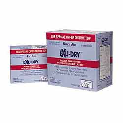 Exu-Dry Dressing with Anti-Shear Layer