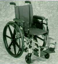 Galaxy Pediatric Wheelchair 12 in Seat. Swingback Arms
