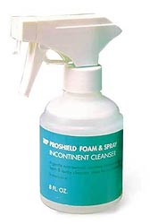 Proshield Foam & Spray Incontinent Cleanser