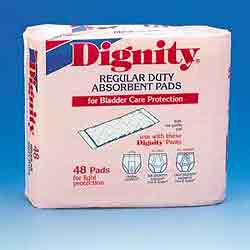 Dignity Regular Absorbent Single Pads