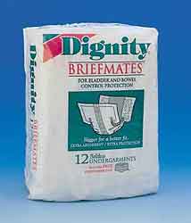 Briefmates Dignity Plus Beltless Undergarments