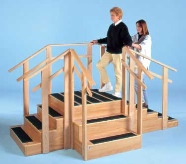 Patented 3-in-1 Training Staircase