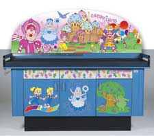 Candy Land Exam Table Without Back Plate