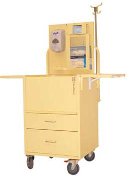 Full Size Mobile Isolation Cart Station