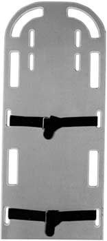 S-163JSA-Half Length EMS Backboard with Speed Clip Pins