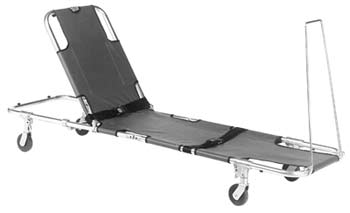 S-406JSA-Easy Fold Tilt Back Swivel Wheeled Stretcher