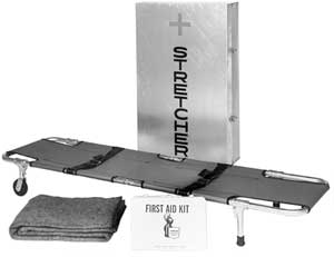 606JSA-Easy Fold Aluminum Stretcher Storage Case