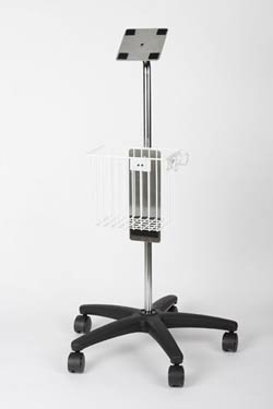 Table Top Doppler System Stand with Storage Basket