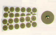 Accu Band 800 Magnets Gold Plated