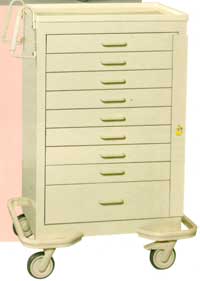 B-039-SBM-9 Drawer Emergency Cart