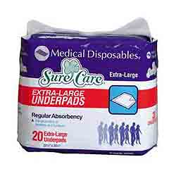SureCare Disposable Underpads