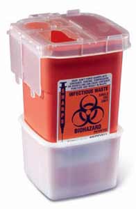 H511507SDMISG-1.5 Quart Transportable Sharps Containers