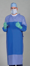 L970210TDMMD-Gore Panel Coverage Surgical Gown, Green, Large