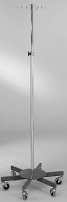 6-Leg IV Stand, 6 hooks