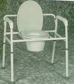 Drop Arm Commode