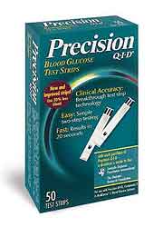 Precision Q.I.D Test Strips