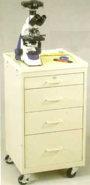 Steel - 4 Drawer Mini Cart