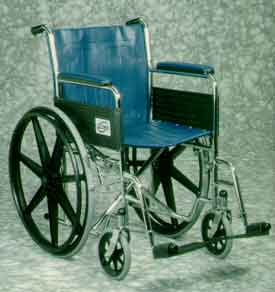 Millennium Basic Wheelchair 20 in seat. Removable Arms