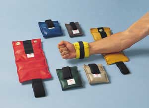 Wrist and Ankle Weights - 1 lb, Yellow