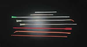 Robinson-Nelaton Straight Plastic Catheter