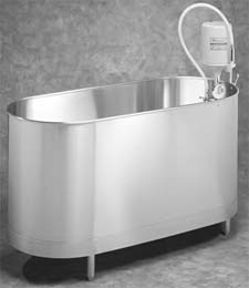 LS011SWHM-Stationary Sports Hydrotherapy Whirlpool Tub with Legs, 110 Gallon
