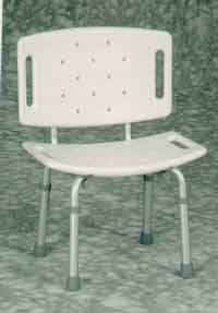 Shower Bench w/Back