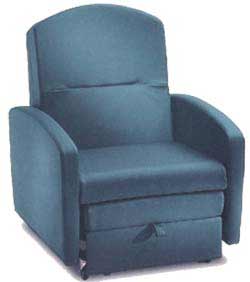 Sleeper Chair With Padded Arms