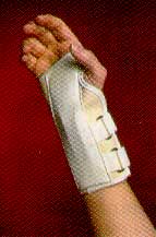 Canvas Cock-Up Splint with Spoon Stay - 6inch