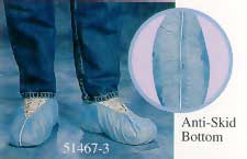 Tians51478-mse-Blue Polypropylene Bouffant Shoe Cover