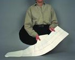 NU8603OCSISG-Moldable Insert for Lumbosacral Supports