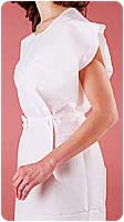 MMTDI117-mse-Banta/Tidi White Disposable Gown