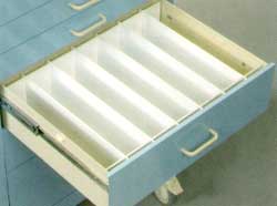 M6-FET-6in Mini Cart Divider Set