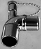Curved 90� Connectors w/Capped Suction