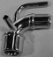 Keets Type Hanks-Rackow Elbow Adapters w/Top Inlet & Side Port
