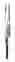 Dressing Forceps, Extra Fine, Serrated Tips, 5-1/2