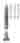 Finger Nail Drill, 4 in, w/ 3 Drill Points