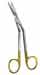 Foman Dorsal Scissors, 5-1/2 in Angular