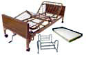 Semi Electric Hospital Bed Package w/ Full Rails